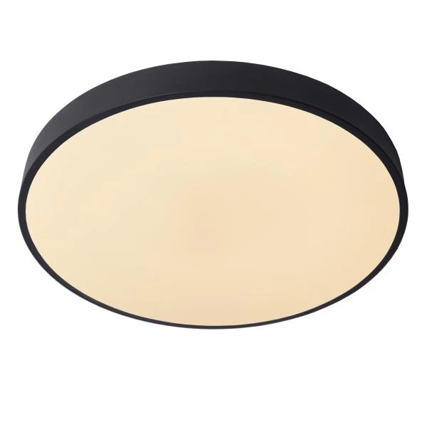 Lucide UNAR - Flush ceiling light - Ø 49,5 cm - LED Dim. - 1x36W 2700K - 3 StepDim - Black - detail 1